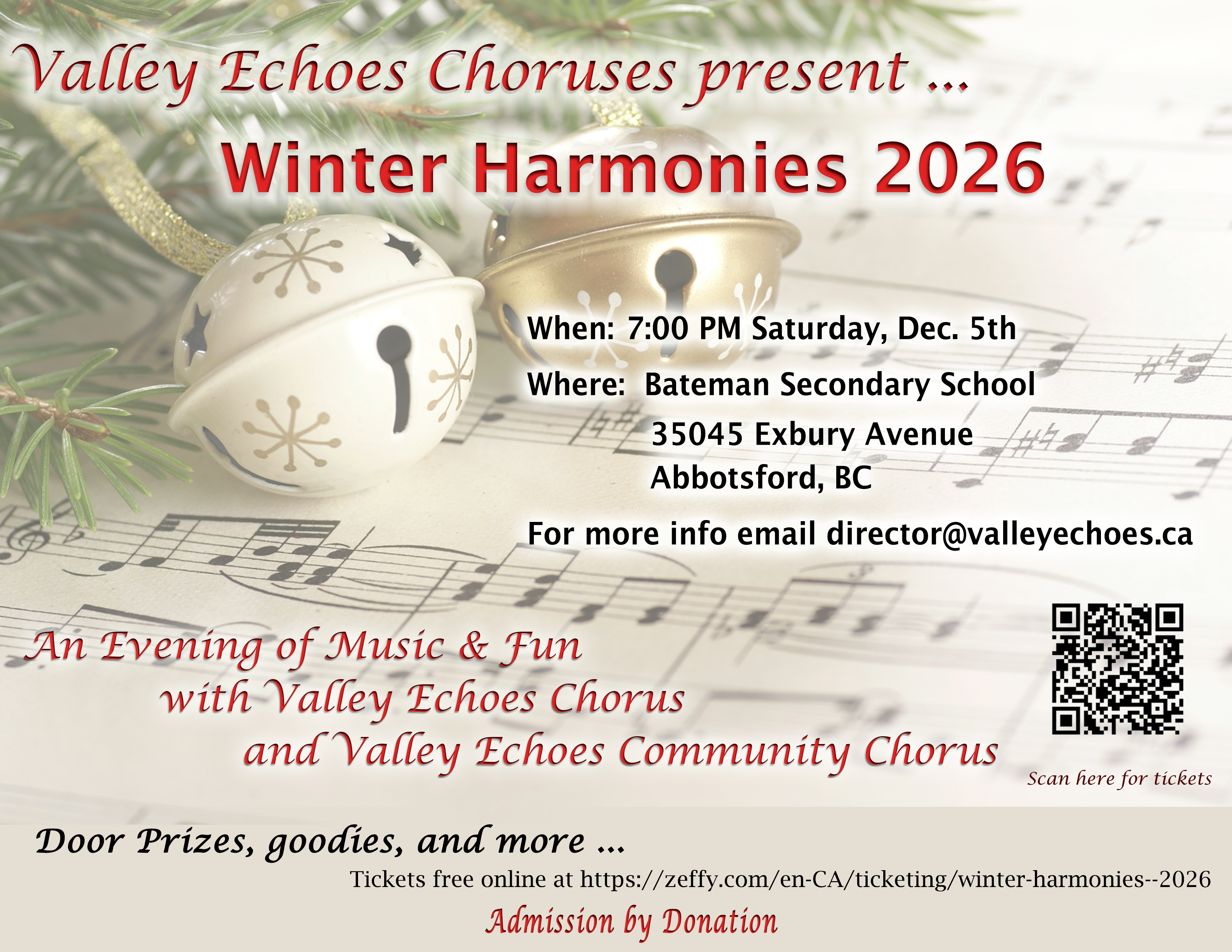 Winter Harmonies 2026 poster